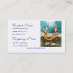 Blonde Mermaid Business Card