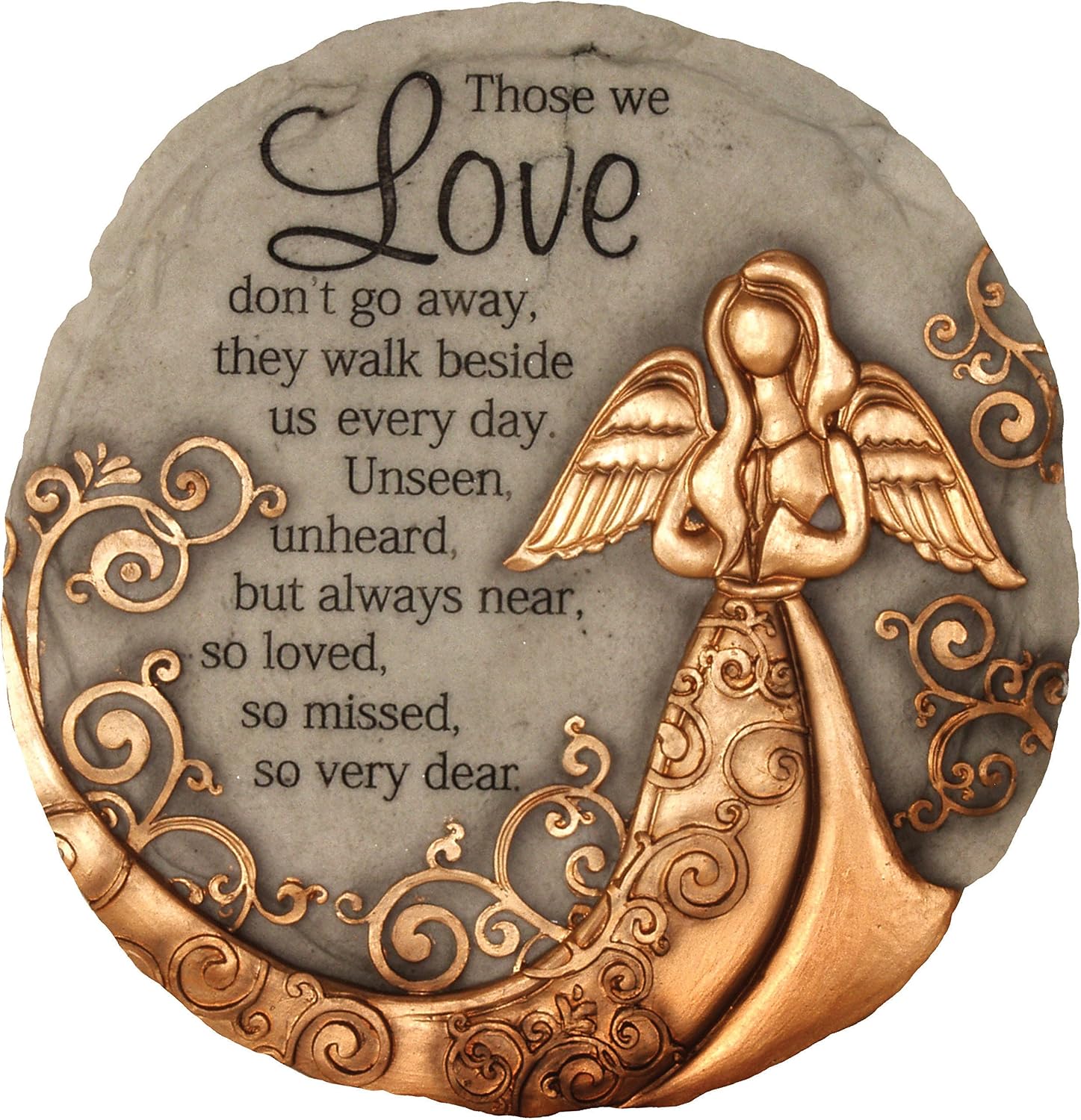 Bronze Angel Stepping Stone