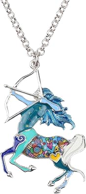 Constellations Centaur Archer Horse Sagittarius Necklace