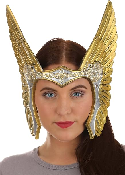 Warrior Valkyrie Helmet Headband Costume Accessory for Adults
