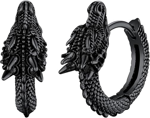 Dragon Earrings Stainless Steel
