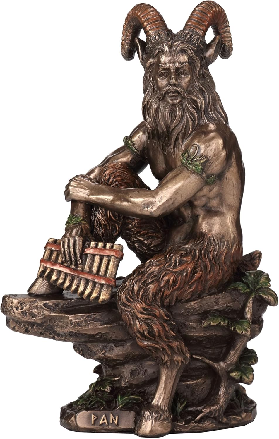 Veronese Design 6 1/8 Pan The Greek God of The Wild Resin Statue