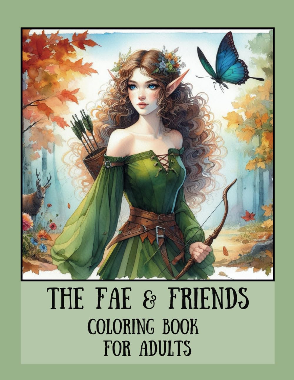 Fae &amp;amp; Friends Coloring Book For Adults