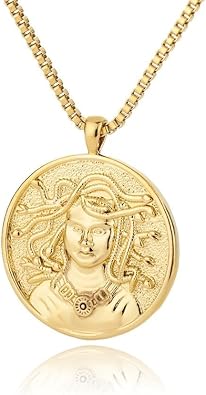 Medusa Gorgon Artermis Necklace