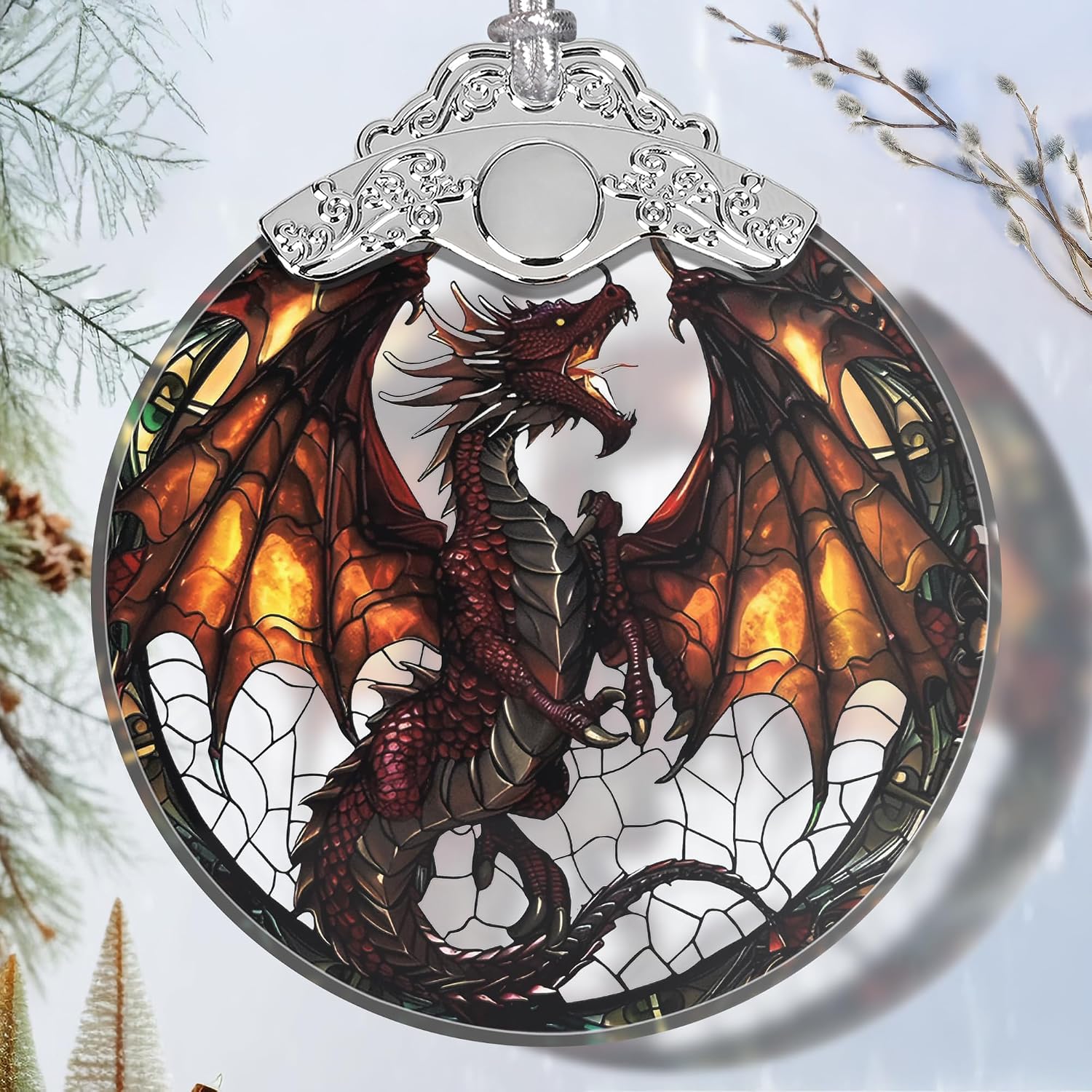 Dragon Christmas Ornament
