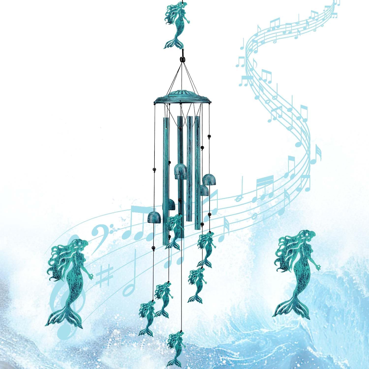 Mermaid Wind Chimes for Outside/Indoors