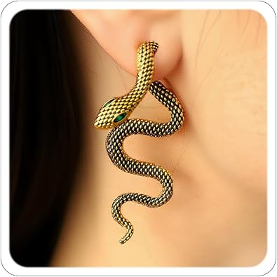 Snake Earrings for Women Goth Earrings