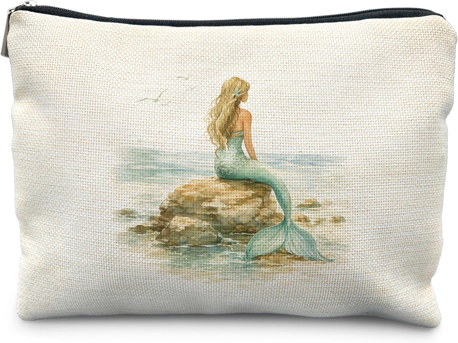 Mermaid Gifts for Women Cosmetic Makeup Bag
