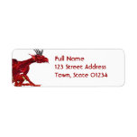 Red Dragon  Mailing Labels